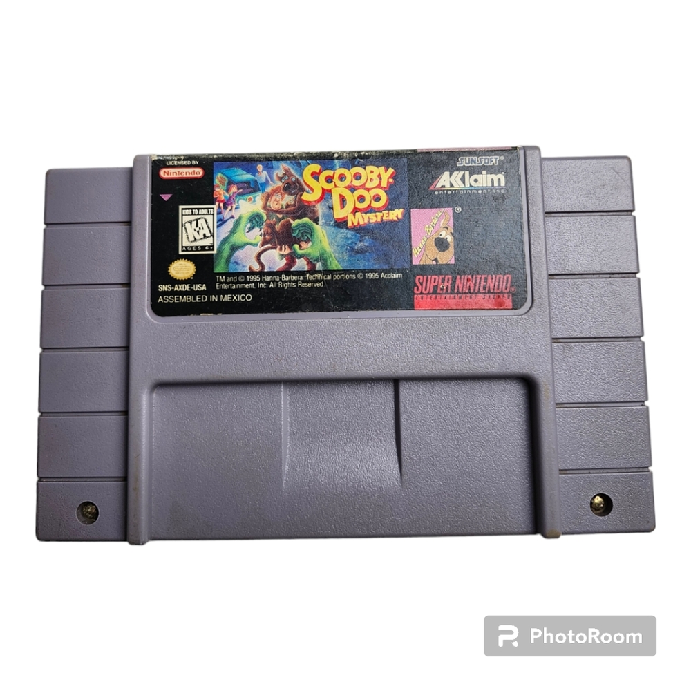 Scooby-doo Mystery - Super Nintendo Snes Scooby Doo Authentic tested